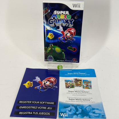 Super Mario Galaxy (Nintendo Wii, 2007) Complete