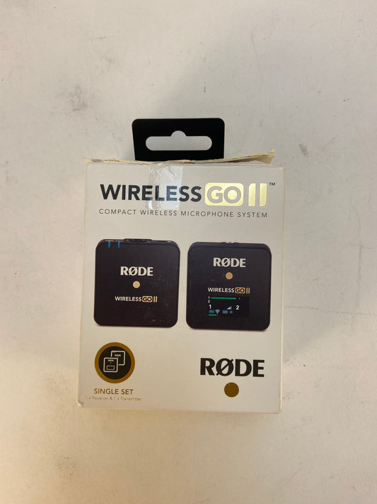 Rode Wireless Go 2 50Hz – 20kHz Wireless Microphone