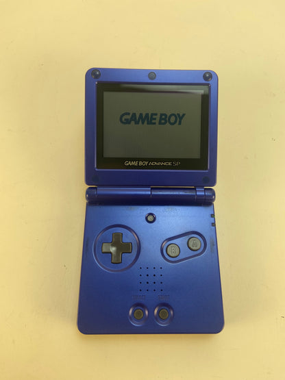 Nintendo Game Boy Advance SP Handheld Game Console Only AGS-003 Cobalt Blue