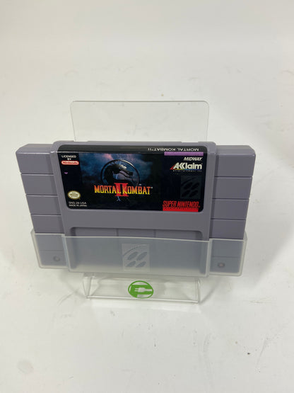 Mortal Kombat II  (Super Nintendo SNES,  1993)  With Manual