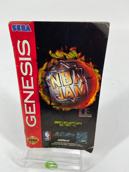 NBA Jam Tournament Edition  (Sega Genesis,  1995)  Complete