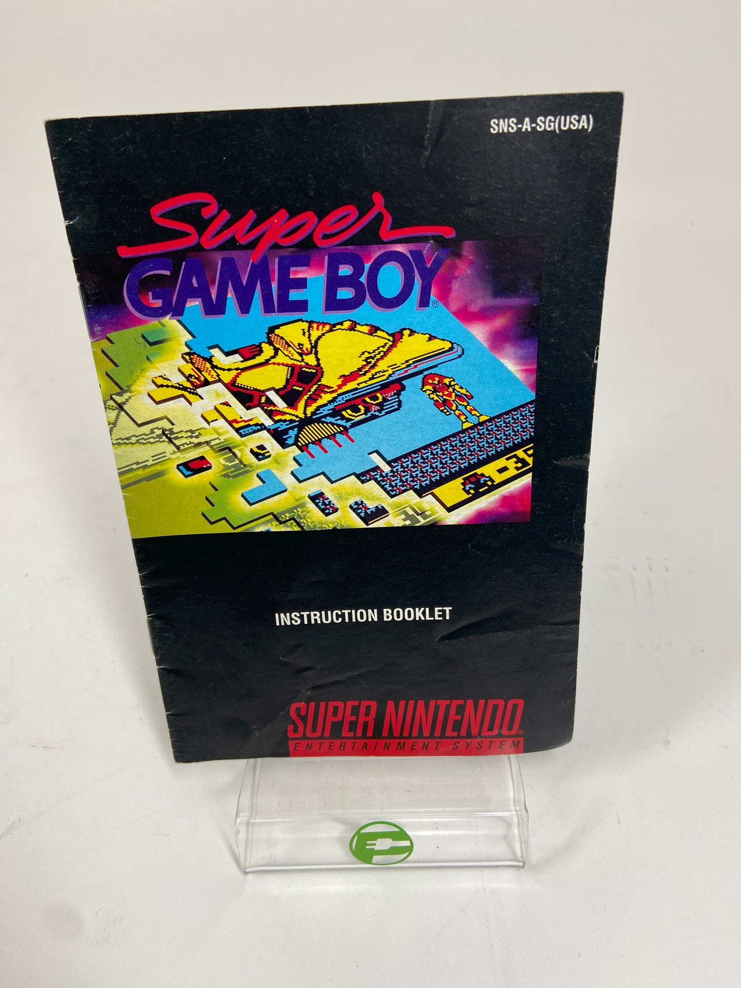 Nintendo Super Game Boy Adapter Gray SNS-027 with Manual
