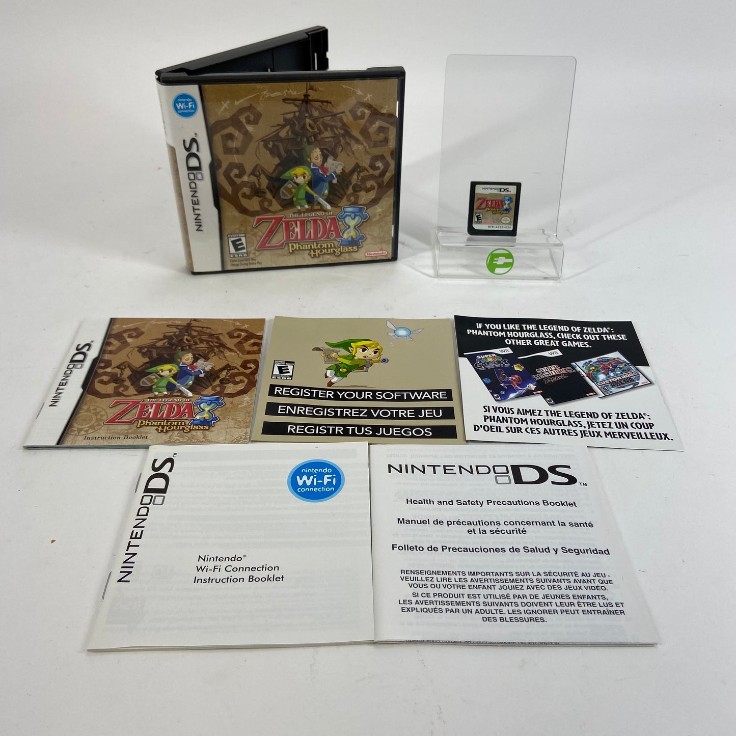 The Legend of Zelda: Phantom Hourglass  (Nintendo DS,  2007)  Complete