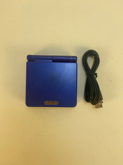 Nintendo Game Boy Advance SP Handheld Game Console Only AGS-003 Cobalt Blue