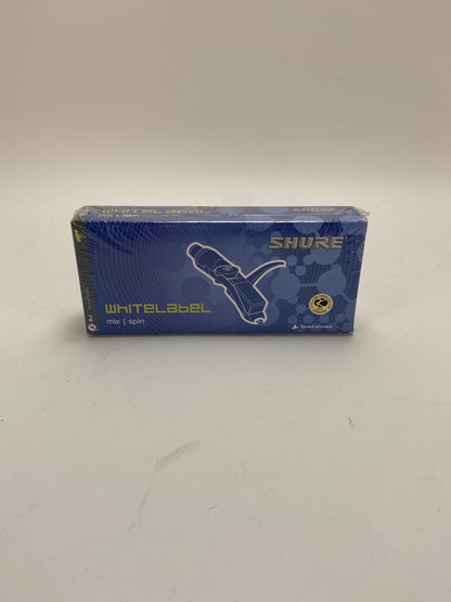 New Shure Whitelabel DJ Mix Spin Phonograph Cartridge Record Needlz WHLB Sealed