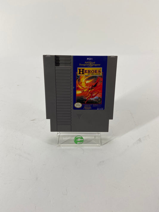 Advanced Dungeons Dragon: Heroes of The Lance  (Nintendo NES,  1988)