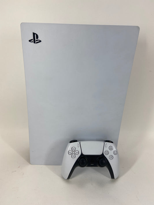 Sony PlayStation 5 Digital Edition PS5 825GB White Console Gaming System CFI-1215B