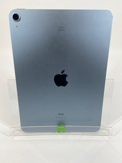 WiFi Only Apple iPad Air 4th Gen 64GB 16.5 Sky Blue MYFQ2LL/A