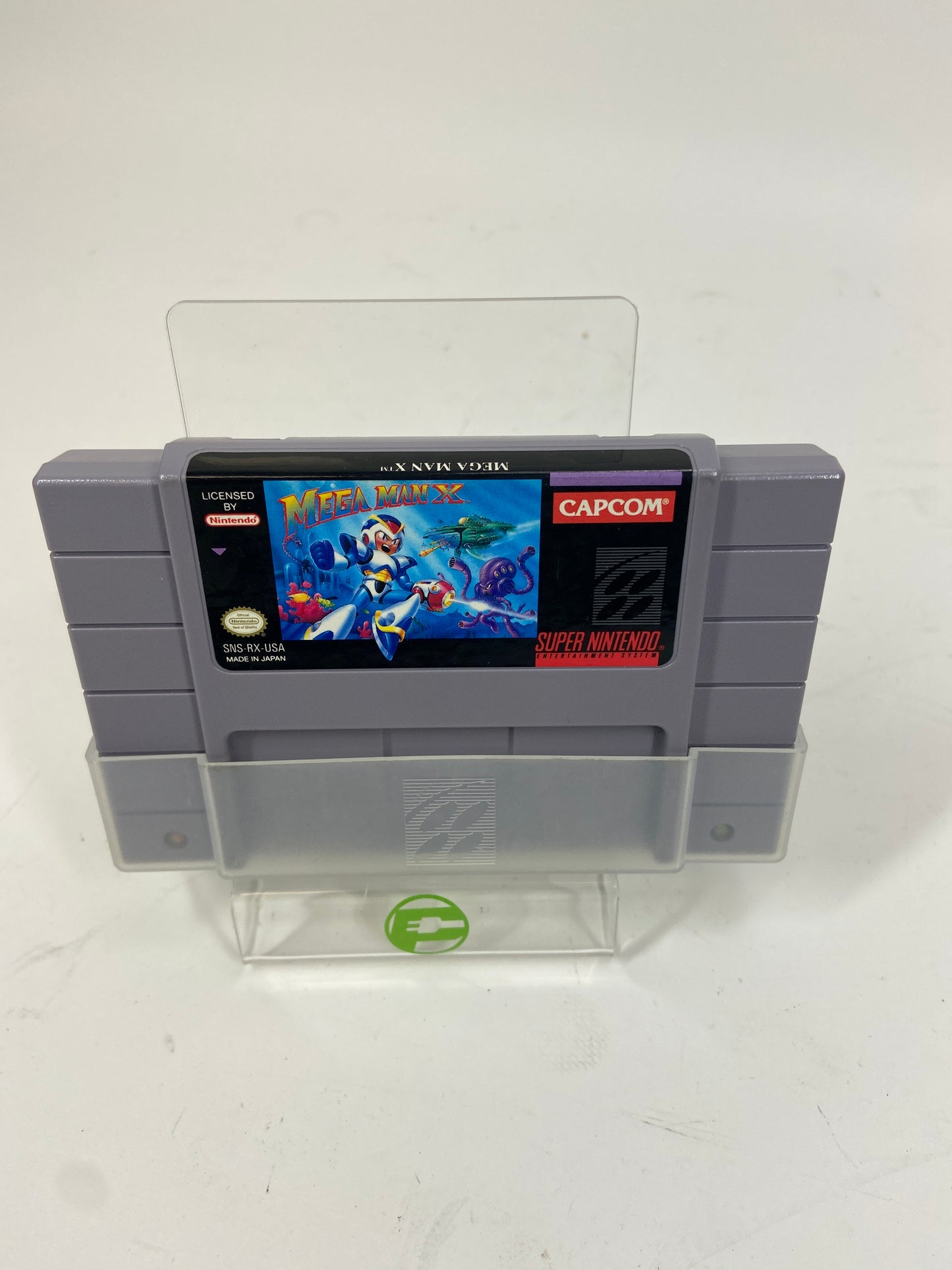 Mega Man X  (Super Nintendo SNES,  1993)  With Manual