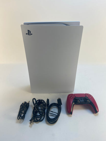 Sony PlayStation 5 Digital Edition PS5 825GB White Console Gaming System CFI-1215B