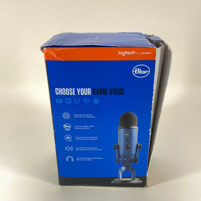 Open Box Logitech Blue Yeti Microphone