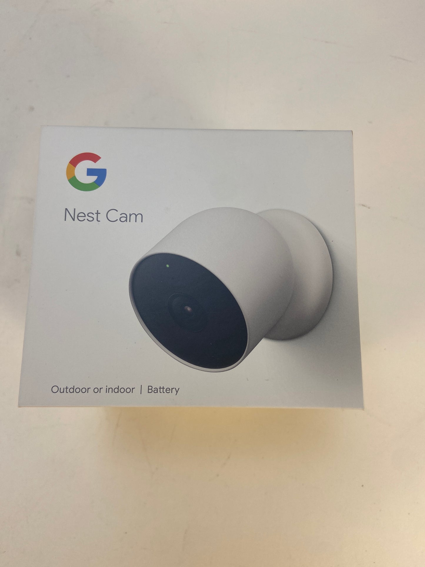 New Google Nest Cam Indoor/Outdoor Camera White G3AL9