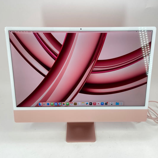 2023 Apple iMac 24" M3 4.0GHz 8GB RAM 256GB SSD Pink