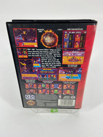 NBA Jam Tournament Edition  (Sega Genesis,  1995)  Complete