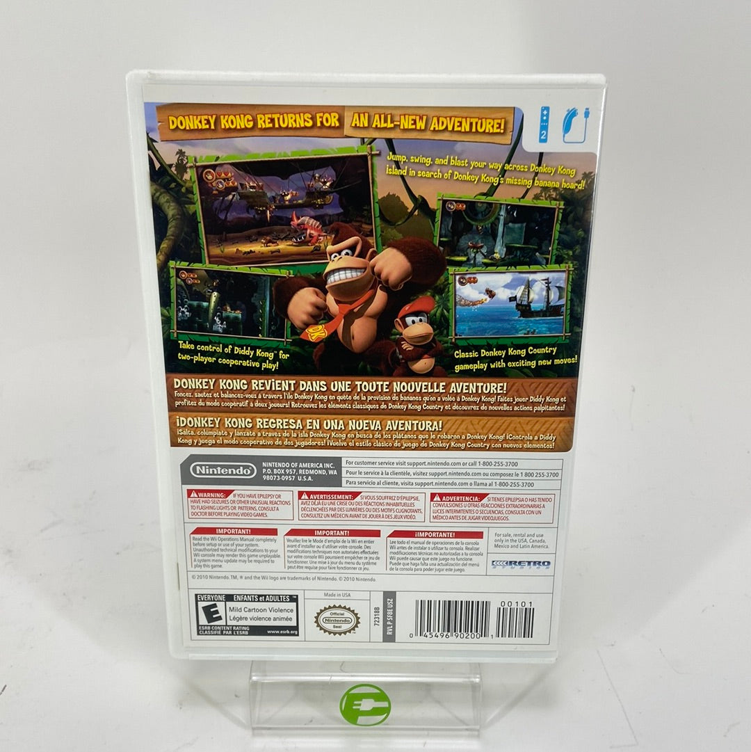 Donkey Kong Country Returns (Nintendo Wii, 2010) Complete