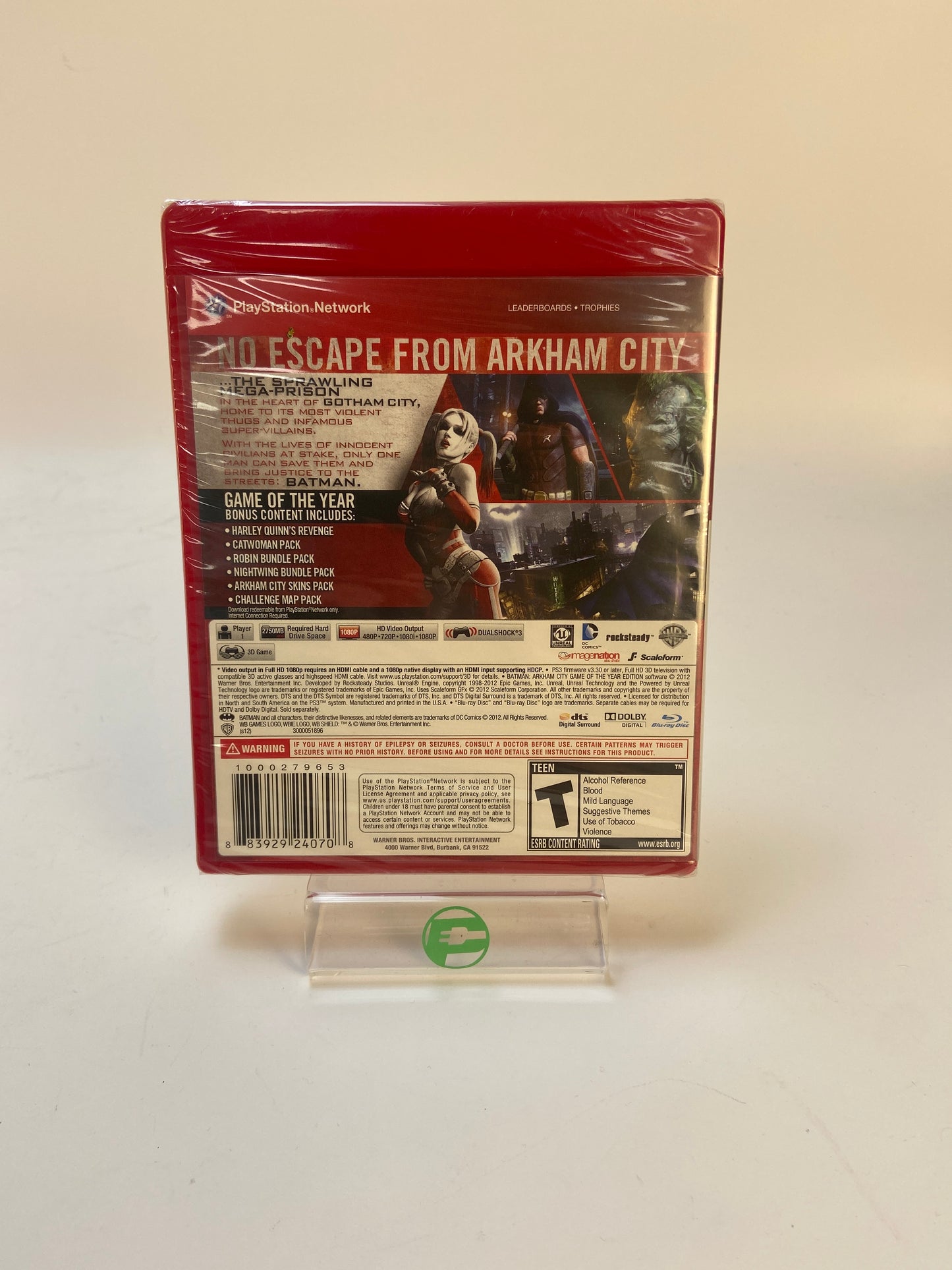 Batman: Arkham City [Game of the Year]  (Sony PlayStation 3 PS3,  2012)