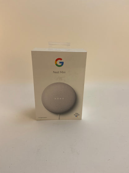 New Google Nest Mini 2nd Gen Smart Speaker Chalk H2C