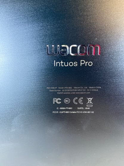 Wacom Intous Pro Drawing Tablet PTH-860