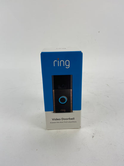 New Ring Video Doorbell 2nd Gen Wireless Rechargeable Night Vision 23-009026-02