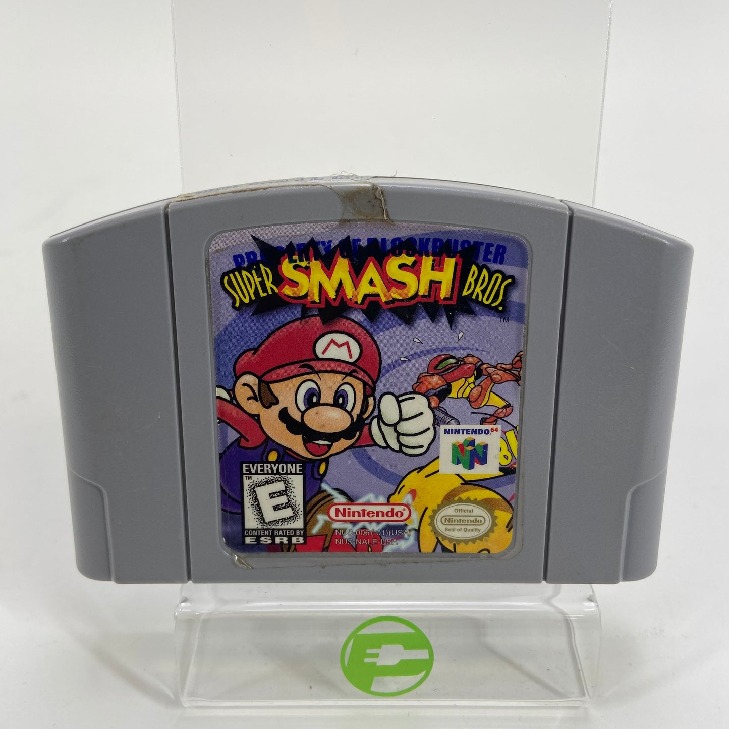 Super Smash Bros.  (Nintendo 64 N64,  1999)  Cartridge Only