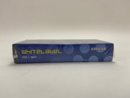 New Shure Whitelabel DJ Mix Spin Phonograph Cartridge Record Needlz WHLB Sealed