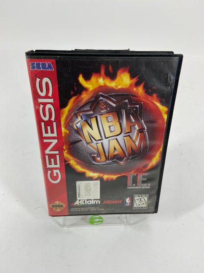 NBA Jam Tournament Edition  (Sega Genesis,  1995)  Complete