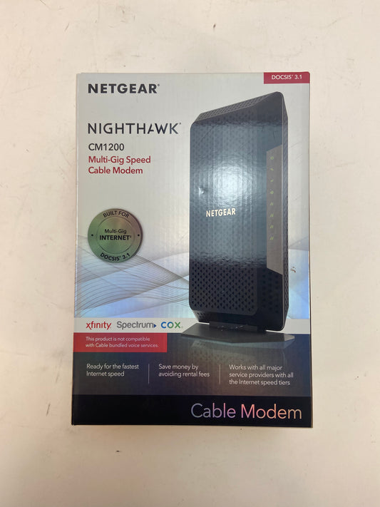 Netgear Nighthawk Multi-Gig Speed Cable Modem CM1200