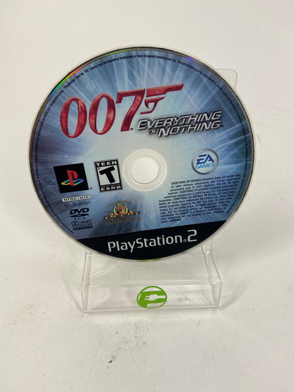 007 Everything or Nothing  (Sony PlayStation 2 PS2,  2004)  Complete