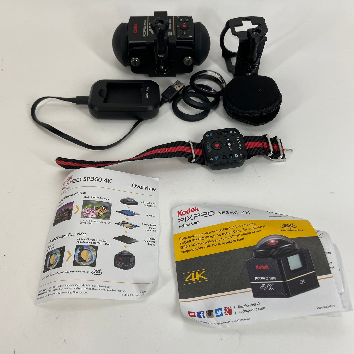 Kodak PIXPRO SP360 4K SP360 12.0MP 4K Action Camera