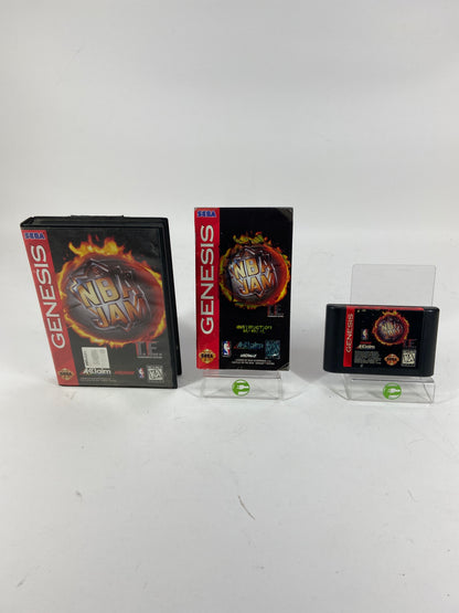 NBA Jam Tournament Edition  (Sega Genesis,  1995)  Complete