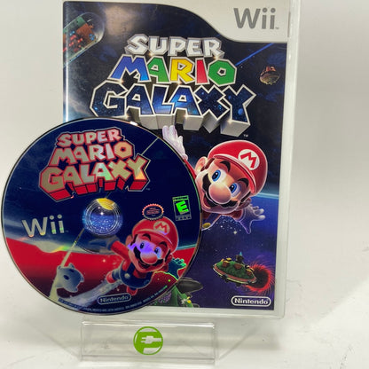 Super Mario Galaxy (Nintendo Wii, 2007) Complete