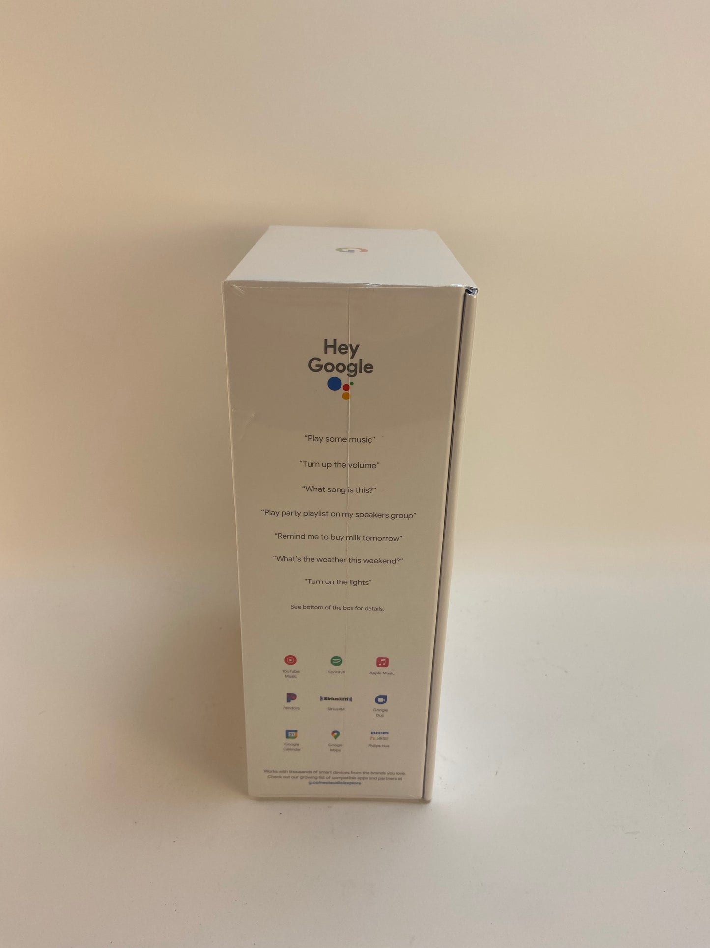 New Google Nest Audio Smart Speaker White GXCA6