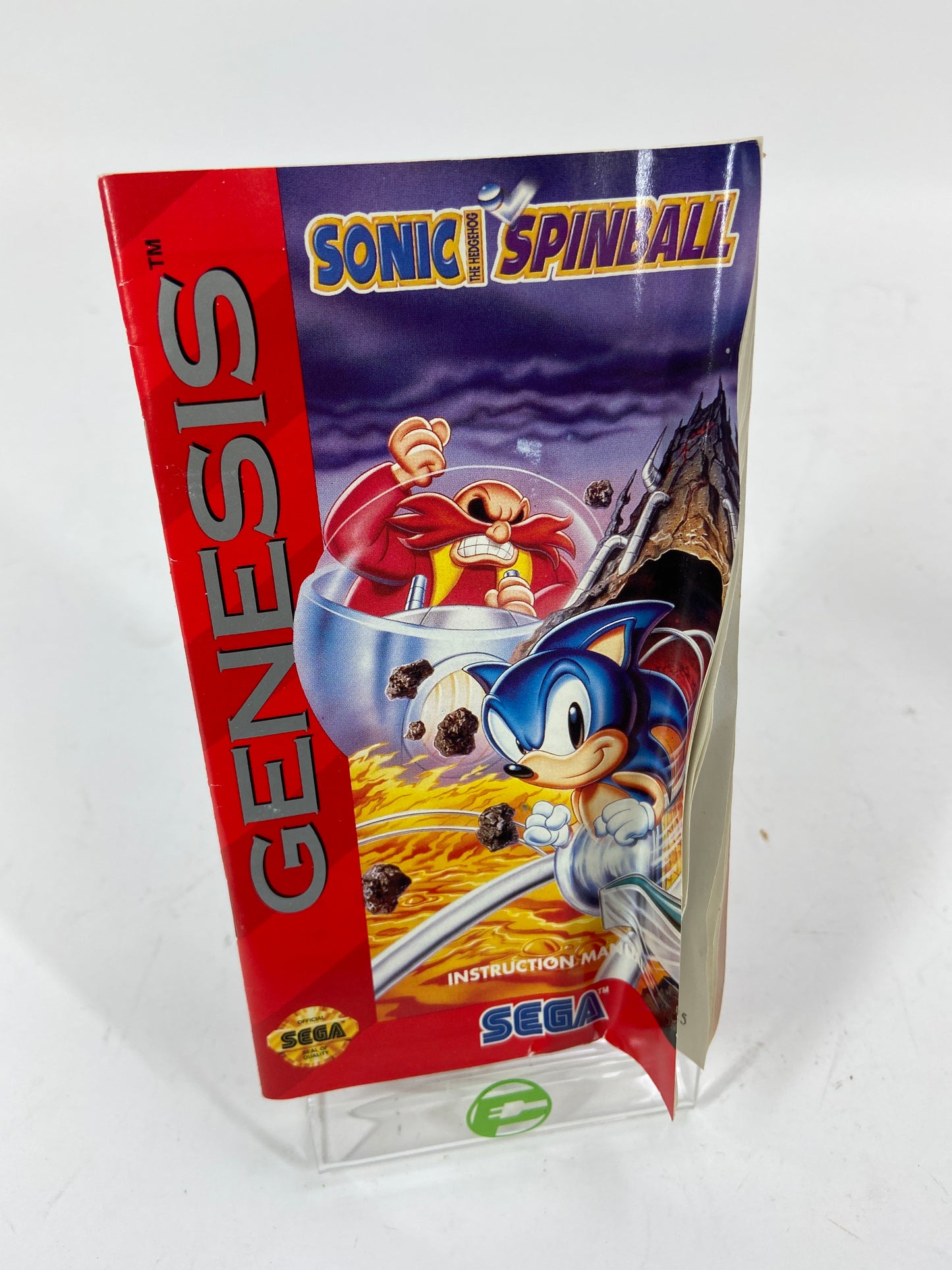 Sonic Spinball  (Sega Genesis,  1993)  Complete