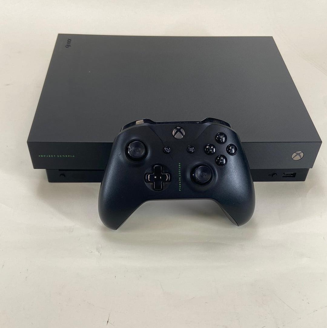 Microsoft Xbox One X 1TB Console Gaming System Black 1787 PayMore