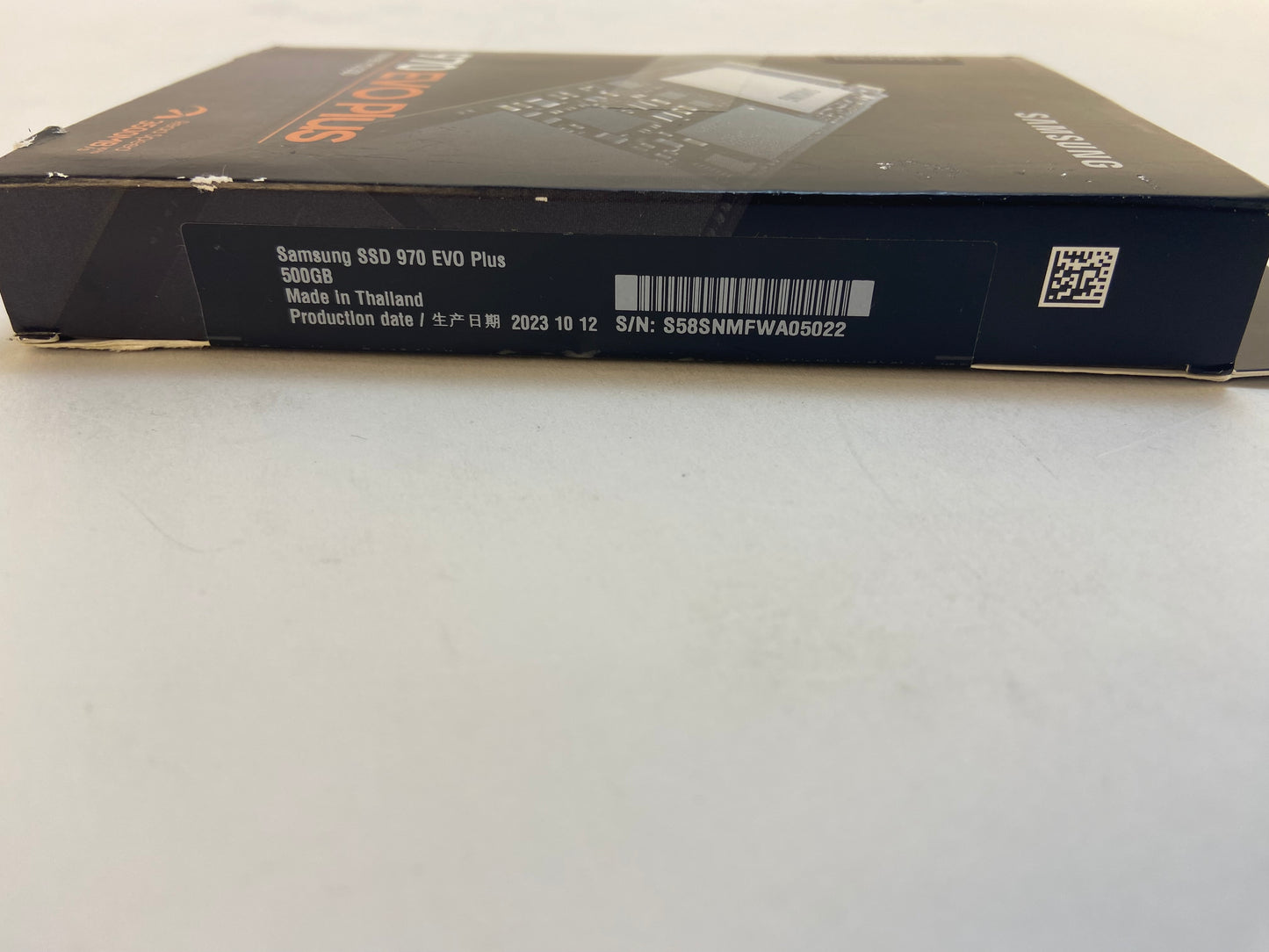 Open Box Samsung M.2 970 EVO Plus 500GB NVMe SSD MZ-7S500