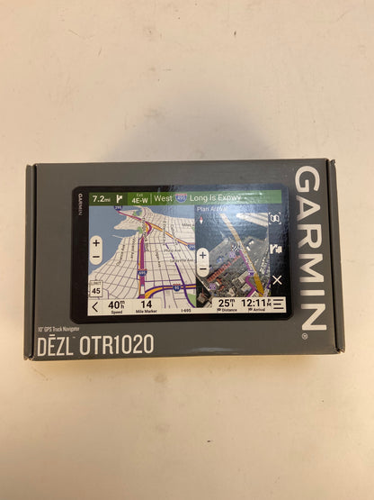 New Garmin DEZL OTR1020 GPS Truck Navigator