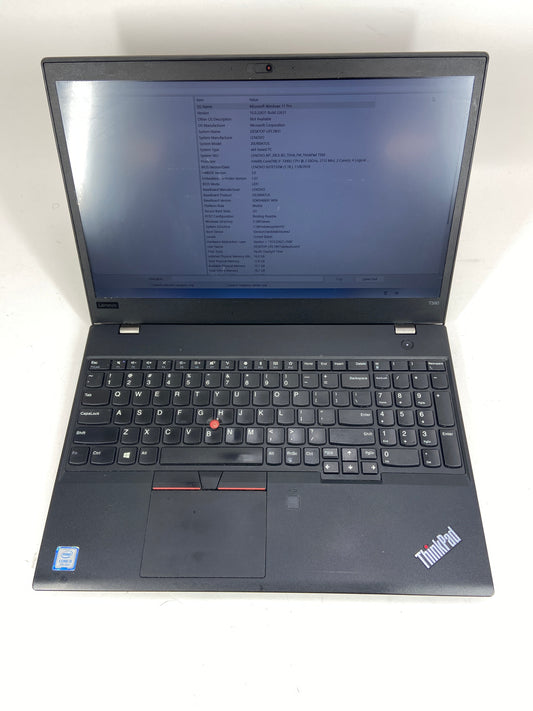 Lenovo ThinkPad T580 20L9 15.6" i5-7200U 2.5GHz 16GB Ram 512GB SSD