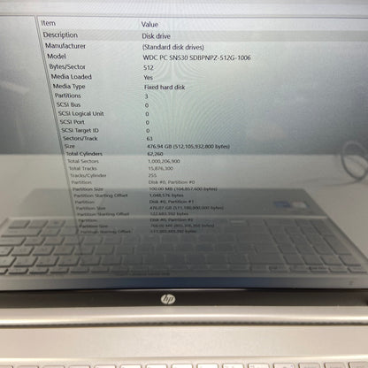 HP Pavilion 15-eg2025nr 660N1UA 14" i7-1255U 1.7GHz 16GB RAM 512GB SSD