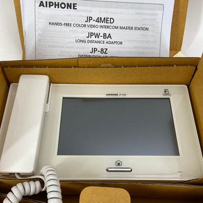 Open Box Aiphone JP-4MED 7" Video Intercom Master Station With Touchscreen LCD
