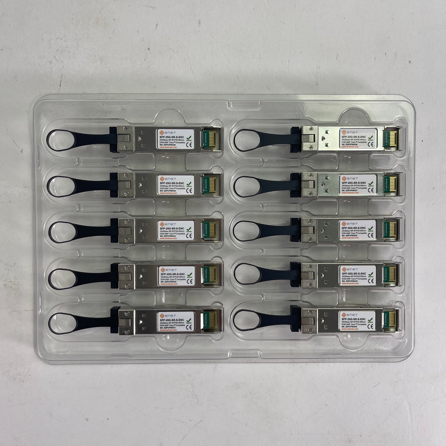(Open Box) ENET SFP-25G-SR-S-ENC Transceiver Module