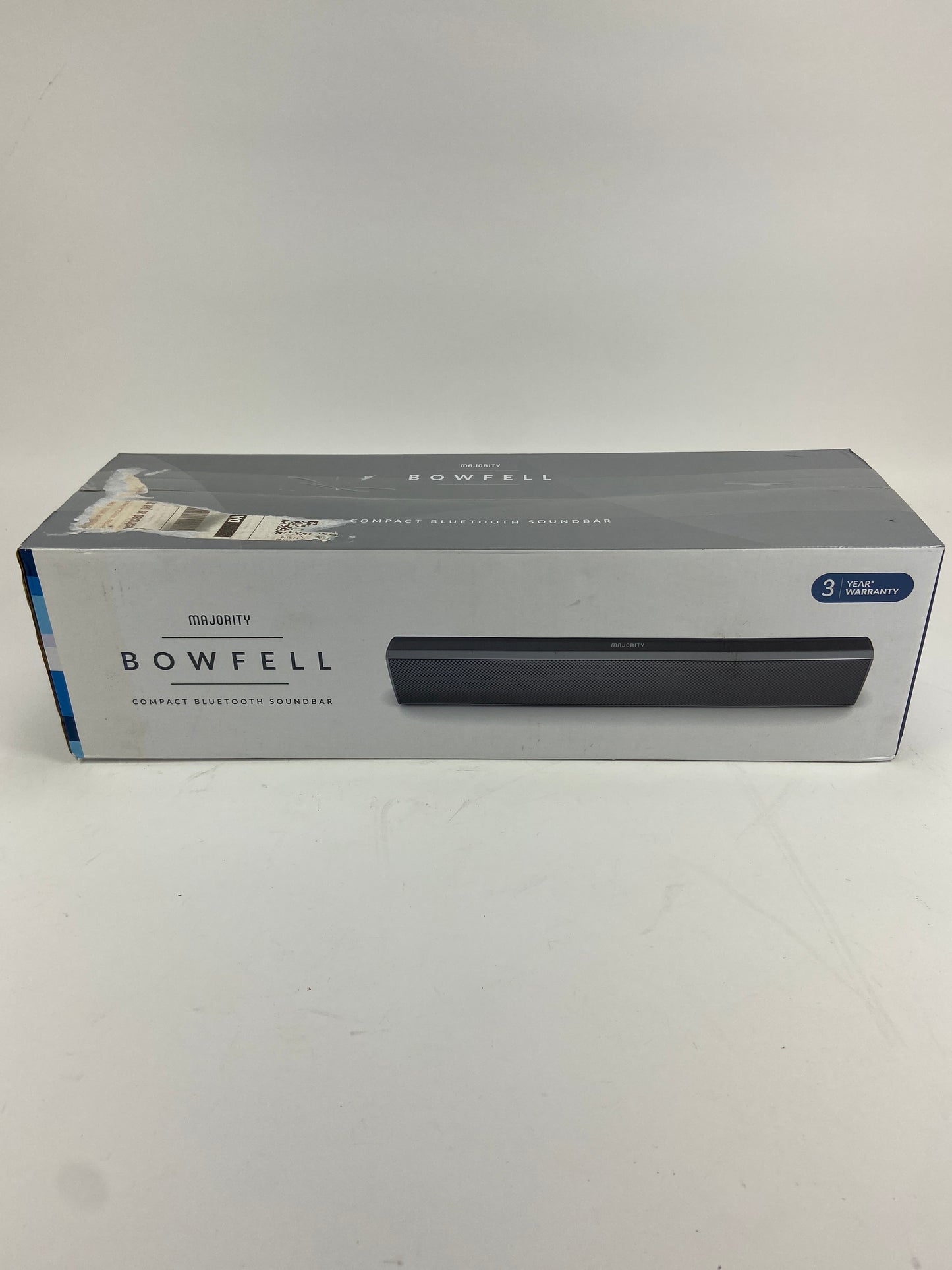 New Majority Bowfell Compact Bluetooth Soundbar. 50W 2.0 Home Audio Speaker