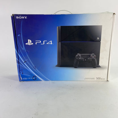 Sony PlayStation 4 PS4 500GB Black Console Gaming System CUH-1001A