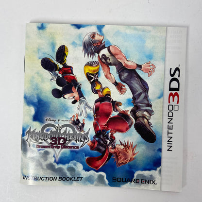 Kingdom Hearts 3D Dream Drop Distance  (Nintendo 3DS,  2012)