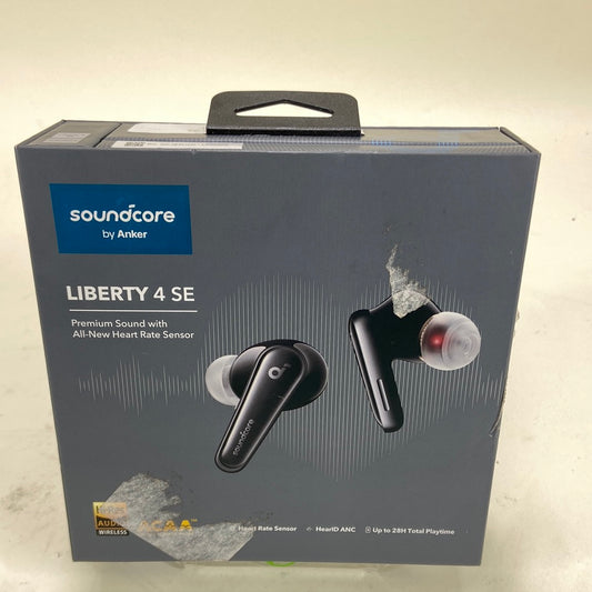 New Soundcore Liberty 4 SE Wireless In-Ear Bluetooth Headphones Black A3953ZA1