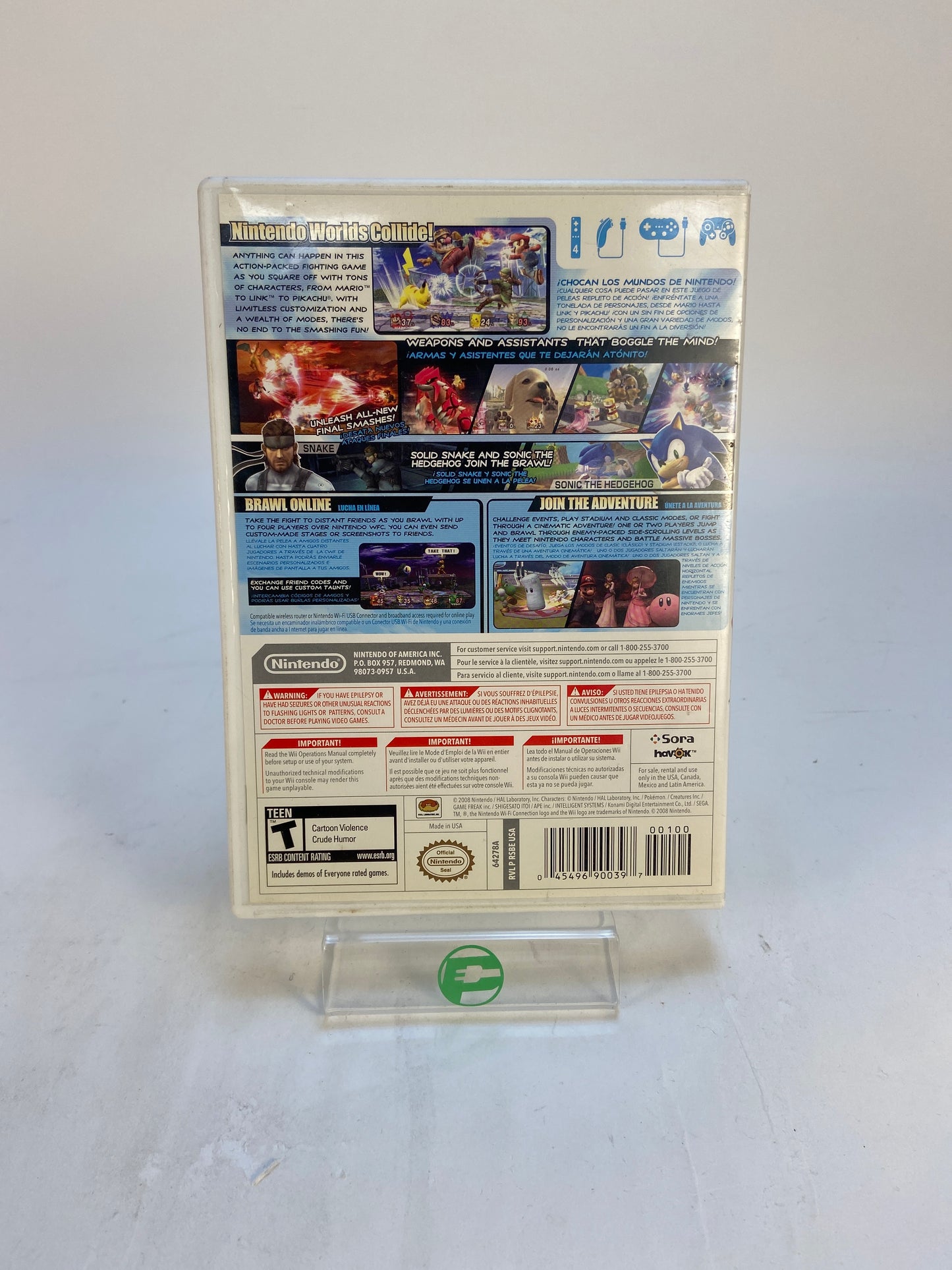 Super Smash Bros. Brawl (Nintendo Wii, 2008)