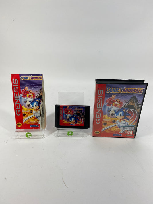 Sonic Spinball  (Sega Genesis,  1993)  Complete