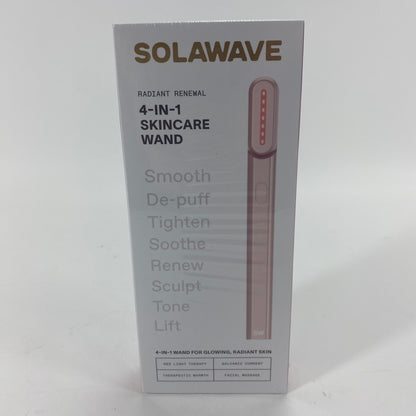 New Solawave Radiant Renewal 4-in-1 Skincare Wand