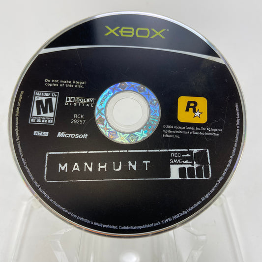 Manhunt  (Microsoft Xbox,  2004)  Disc Only