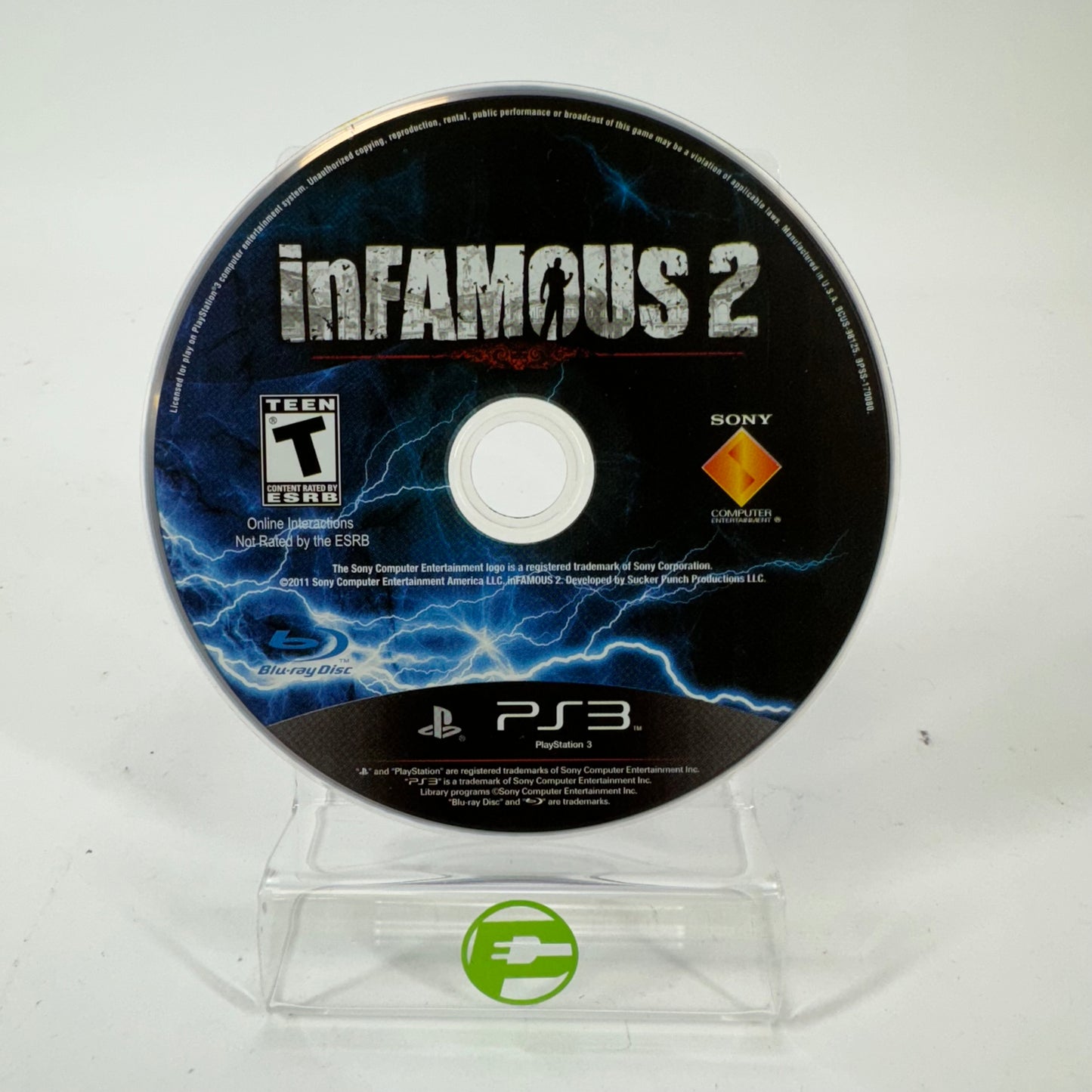 Infamous 2 (Sony PlayStation 4 PS4,  2011)