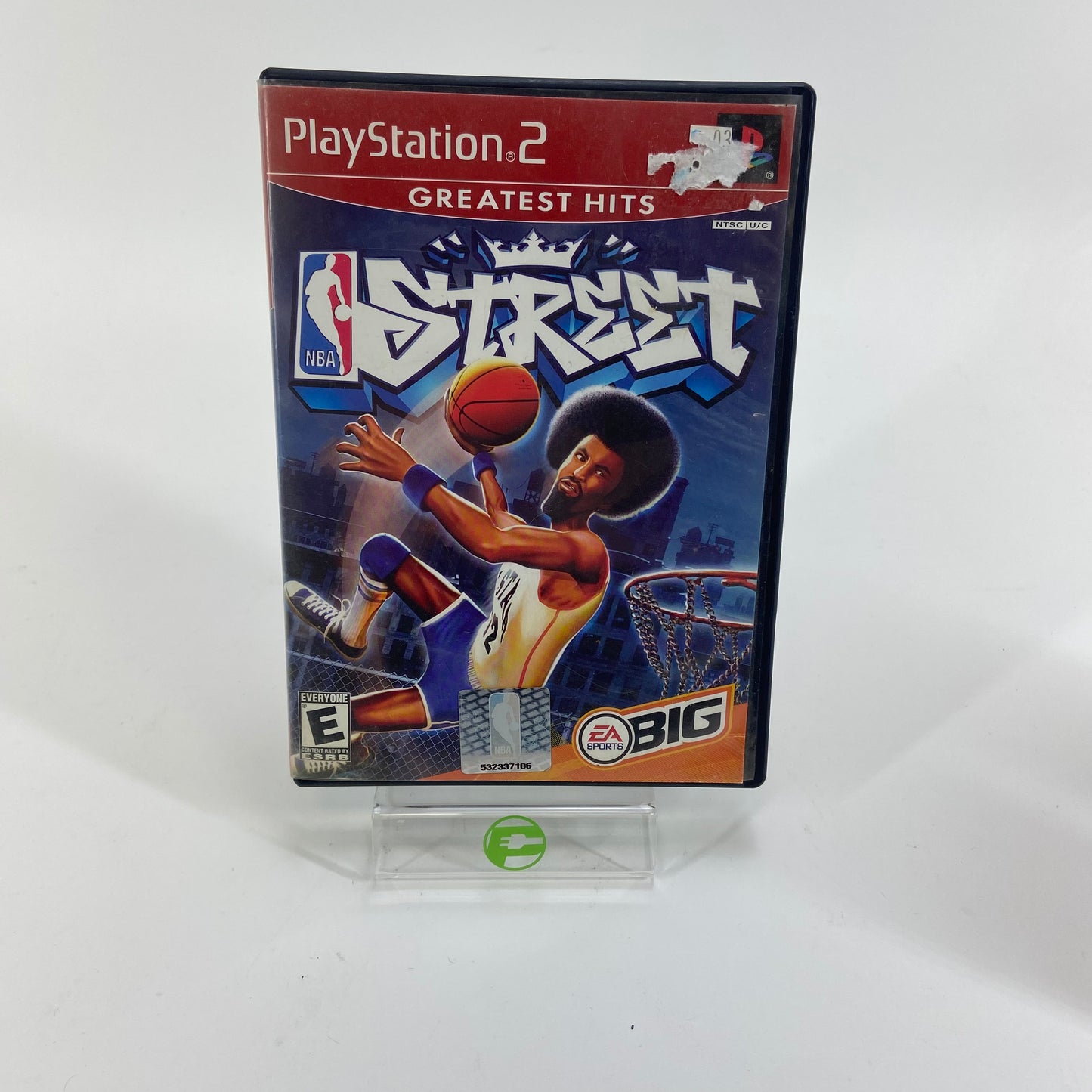 NBA Street  (Sony PlayStation 2 PS2,  2001)  No Manual